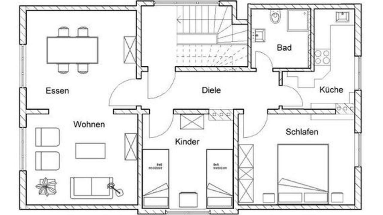 Pematra Ferienwohnung Faehrblick Lubeck Exterior photo